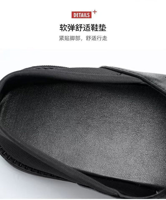 Men's non-slip soft-soled beach sandals by MANDOTOS INTERNATIONAL, ideal for summer outdoor wear and casual beach activities.