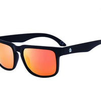 Men's polarized night vision driving sunglasses by MANDOTOS INTERNATIONAL, Viahda V5089, with dark tinted lenses for enhanced nighttime visibility.