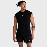 Men's quick-drying sleeveless fitness shirt, summer mesh basketball tank top by MANDOTOS INTERNATIONAL, featuring breathable athletic fabric.