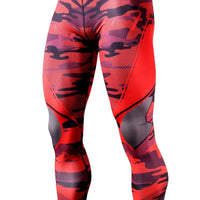 Men's slim-fit quick-dry workout trousers by MANDOTOS INTERNATIONAL, showing the black athletic joggers with side pockets.