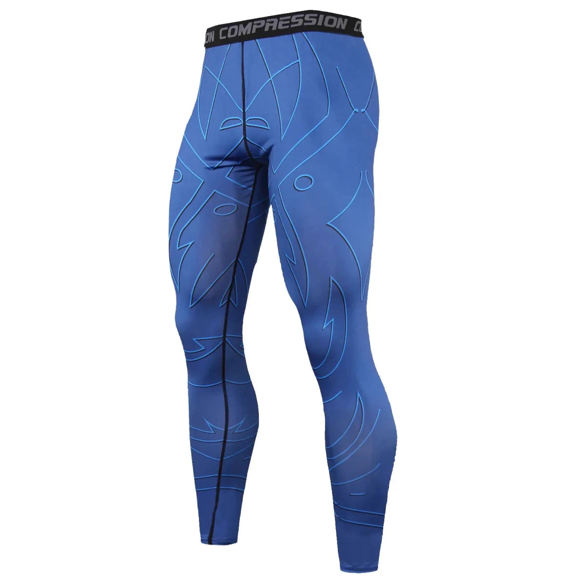 Men's slim-fit quick-dry workout trousers by MANDOTOS INTERNATIONAL, shown in a sleek, modern design with athletic fit and breathable fabric.