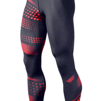 Men's slim-fit quick dry workout trousers by MANDOTOS INTERNATIONAL, showing the athletic fit and lightweight fabric in a workout setting.