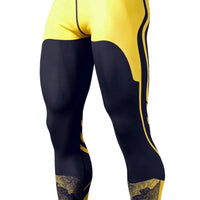 Men's slim-fit quick-dry workout trousers by MANDOTOS INTERNATIONAL, showing the lightweight, breathable fabric and modern fit.