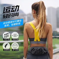 Men's water-repellent waist bag by MANDOTOS INTERNATIONAL, outdoor sports crossbody bag with adjustable strap and multiple compartments.