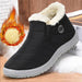 Men's waterproof winter snow boots by MANDOTOS INTERNATIONAL, outdoor work shoes with sturdy sole and plus size fit, designed for cold weather.