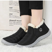 Men's waterproof winter snow boots by MANDOTOS INTERNATIONAL, outdoor work shoes, plus size, with sturdy soles and insulated design