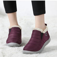 Men's waterproof winter snow boots by MANDOTOS INTERNATIONAL, outdoor work shoes in plus size, sturdy and warm for winter conditions.