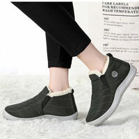 Men's waterproof winter snow boots by MANDOTOS INTERNATIONAL, outdoor work shoes, plus size, rugged and warm for cold weather.