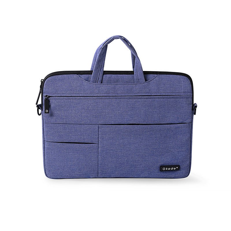 Mandotos International Okade waterproof shockproof shoulder bag for 11-15 inch MacBook Pro and Air laptops.