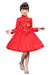 Peacock princess embroidered cheongsam dress for girls ages 3-10, featuring intricate embroidery and vibrant colors by MANDOTOS INTERNATIONAL.