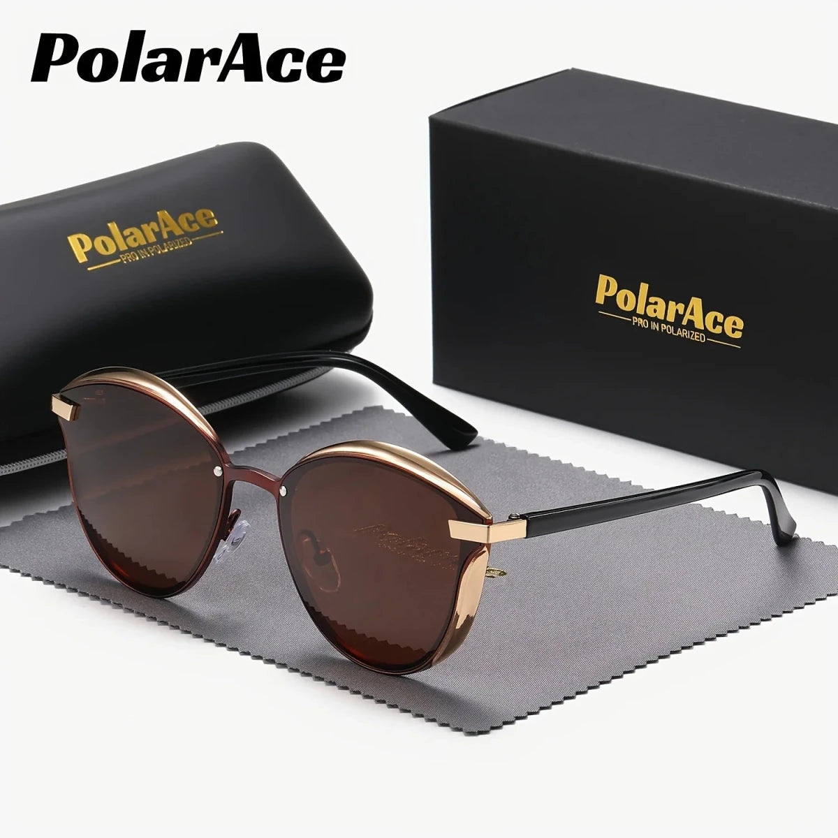 Mandotos International polarized fit-over sunglasses for women with thin temples and anti-glare lenses, ideal for driving.