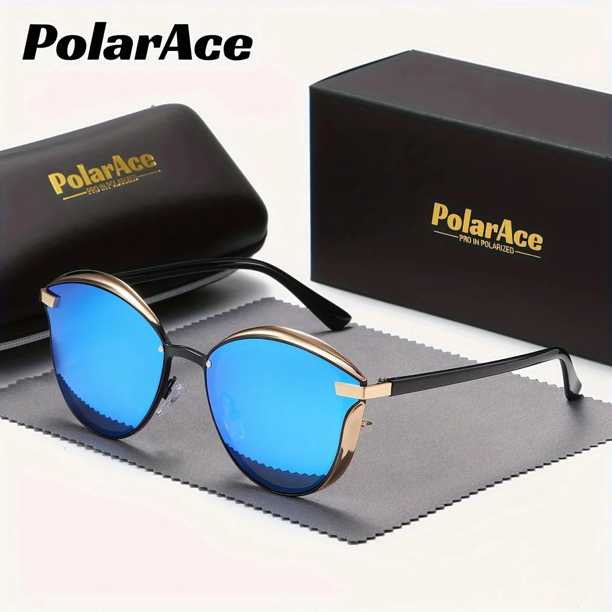 Mandotos International polarized fit-over sunglasses for women with thin temples, anti-glare sunshades for driving and outdoor use.