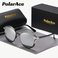 Polarized fit-over sunglasses for women with thin temples and anti-glare lenses, ideal for driving by MANDOTOS INTERNATIONAL.