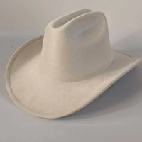 Premium suede cowboy hat by MANDOTOS INTERNATIONAL featuring a wide brim and stylish design for outdoor festivities.