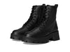 Black Rascal Women's Tactical Boot in size 6 by MANDOTOS INTERNATIONAL, featuring sturdy design and lace-up front.