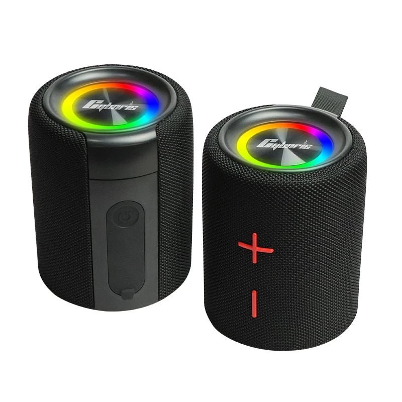 Mandotos International S11Plus Magnetic Detachable Bluetooth Speaker with waterproof design and 24-hour playtime.