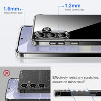 Samsung Galaxy S24 Ultra Plus protection kit by MANDOTOS INTERNATIONAL, including case, screen protector, and cleaning tools.