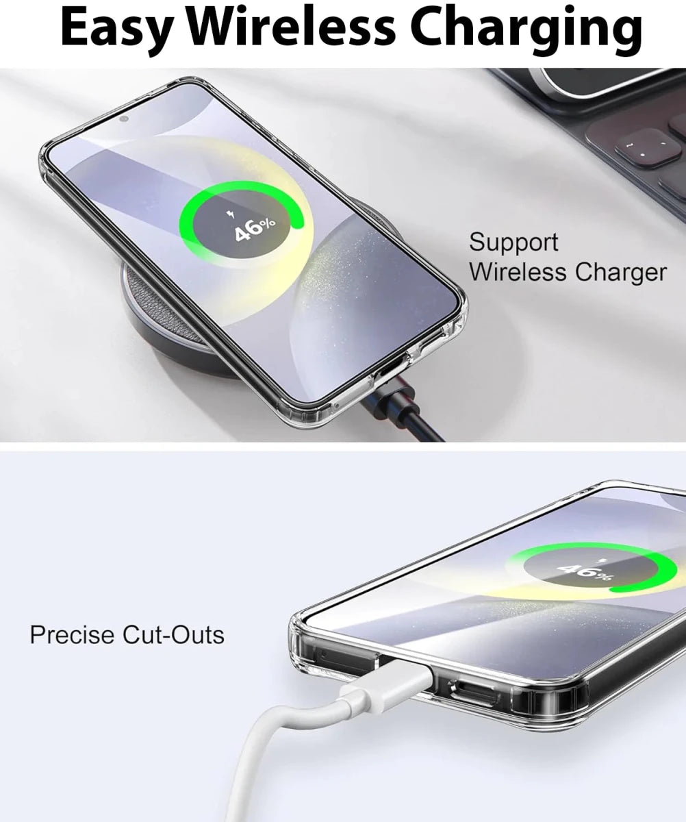 Samsung Galaxy S24 Ultra Plus protection kit by MANDOTOS INTERNATIONAL, including screen protector and case accessories.
