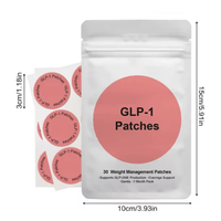 Mandotos International SlimBoost Wellness Patches applied to skin, showcasing discreet, natural weight management solution.