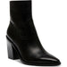 Steve Madden Elene women's leather boot featuring sleek design and sturdy heel, perfect for stylish fall and winter outfits.