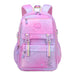 Stylish waterproof nylon backpack by Mandotos International for travel, school, and sports, featuring a unisex design and multiple compartments.