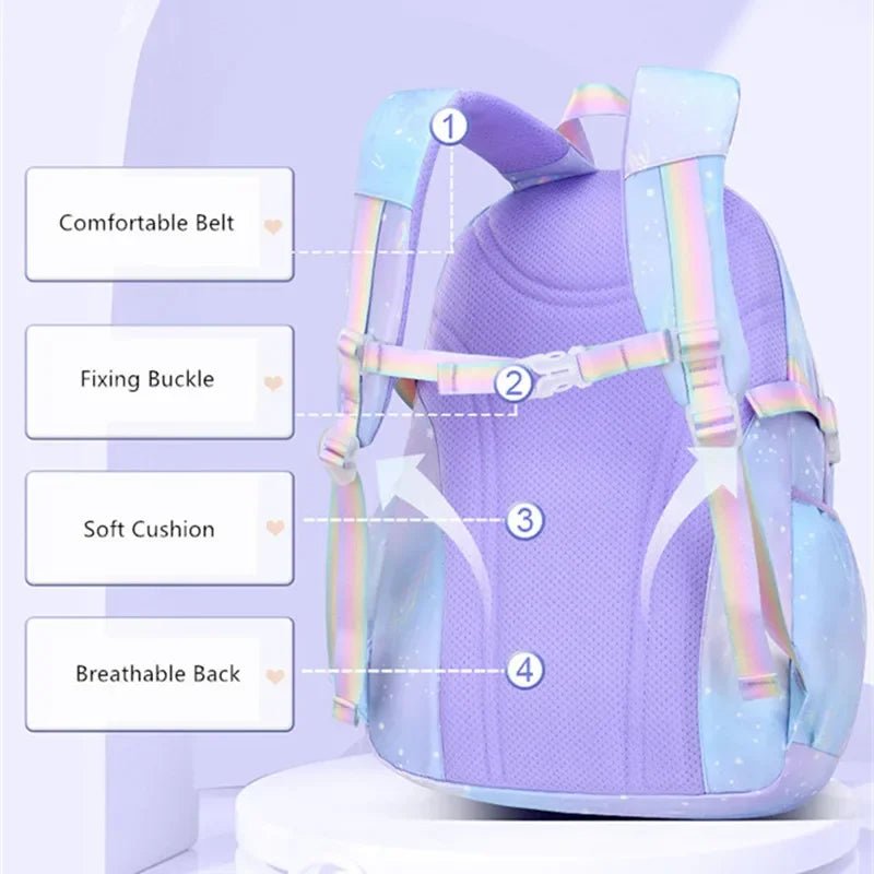 Stylish waterproof nylon backpack by MANDOTOS INTERNATIONAL, suitable for travel, school, and sports, with a unisex design.