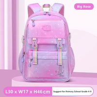 Stylish waterproof nylon backpack by Mandotos International, ideal for travel, school, and sports with a unisex design.