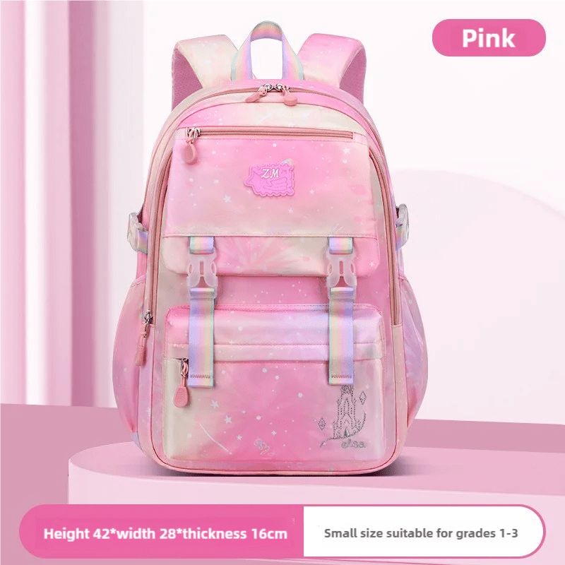 Stylish waterproof nylon backpack by Mandotos International, suitable for travel, school, and sports, with a unisex design.