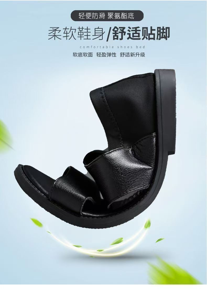 Mandotos International men's summer beach sandals with soft soles, breathable, non-slip, and wear-resistant casual footwear for men.