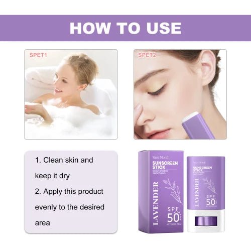 Mandotos International sunscreen stick for outdoor skin protection, refreshing and non-sticky cream for sun protection.