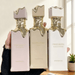 Mandotos International Sweet Vanilla Sensual Cologne, women's eau de parfum with vanilla and floral notes, elegant fragrance bottle.