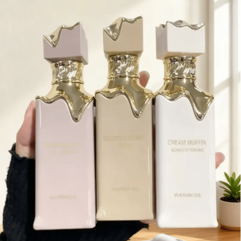 Mandotos International Sweet Vanilla Sensual Cologne, women's eau de parfum with vanilla and floral notes, elegant fragrance bottle.
