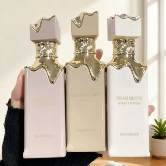 Mandotos International Sweet Vanilla Sensual Cologne, women's eau de parfum with vanilla and floral notes, elegant fragrance bottle.