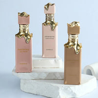 Sweet Vanilla Sensual Cologne by MANDOTOS INTERNATIONAL, women's Eau De Parfum with vanilla and floral notes, elegant fragrance bottle.