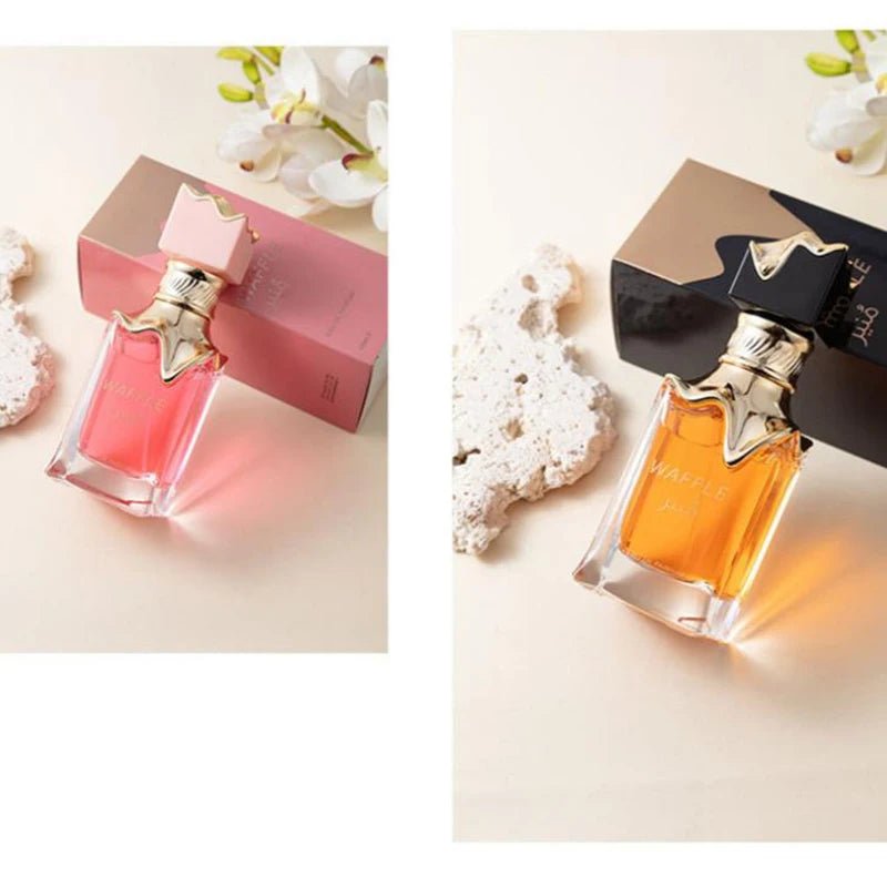 Mandotos International Sweet Vanilla Sensual Cologne for women, elegant Eau De Parfum with vanilla scent and floral accents.