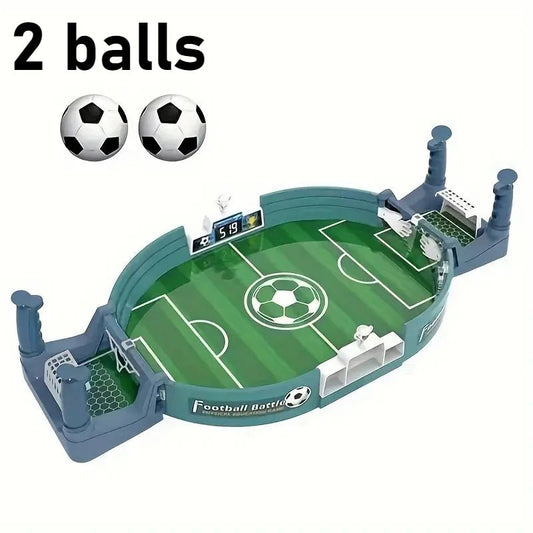 Mandotos International tabletop football game with two-player soccer table, suitable for parent-child interactive fun and puzzle play.