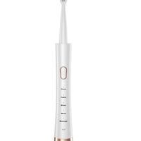Mandotos International travel electric toothbrush set with sonic U-shaped rechargeable sanitizer, compact dental hygiene kit