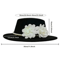 Vintage wool fedora hat with bowknot, elegant derby style for women, perfect for wedding or tea party attire.