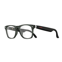 Wireless smart sunglasses with Bluetooth headset by MANDOTOS INTERNATIONAL, sleek design for men and women with integrated audio functionality.