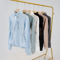 Women’s UV-resistant ice silk sports jacket by MANDOTOS INTERNATIONAL, lightweight sunshade jacket for outdoor activities.