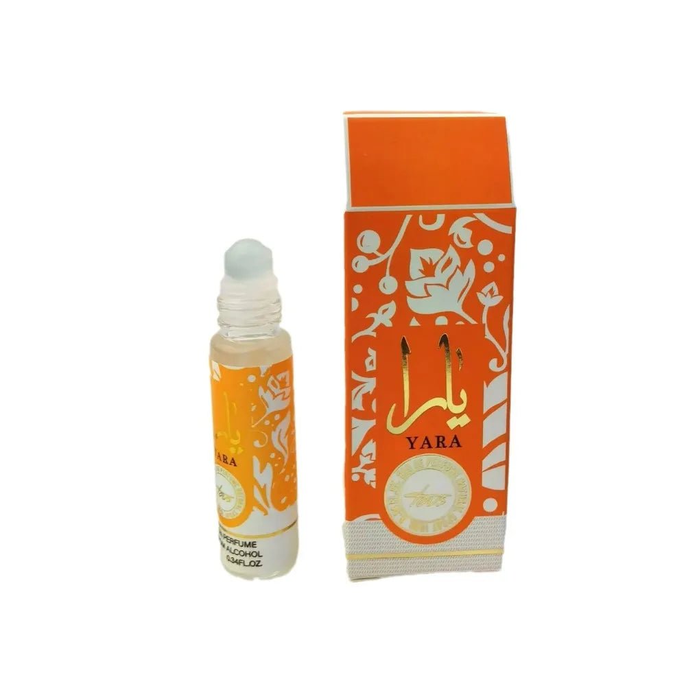 Mandotos International Yara Arab Ball Perfume 10ML, long-lasting fresh aromatic scent for men and women, elegant fragrance bottle