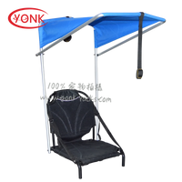 Yonk Pro Angler Sunshade Canopy by MANDOTOS INTERNATIONAL, marine fishing awning with durable fabric and adjustable shade for boats