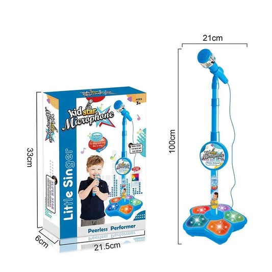 Mandotos Junior Star microphone stand with adjustable height and lightweight design, suitable for young performers.