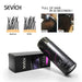 Mandotos keratin hair building fibers in 25g container for thickening and volumizing fine or thinning hair.
