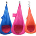 Kid's comfy hammock chair from MANDOTOS with soft fabric and sturdy frame, ideal for relaxing and indoor or outdoor use.