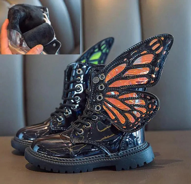 Kids winter shoes from MANDOTOS, featuring warm insulation, durable soles, and stylish design for cold weather wear.