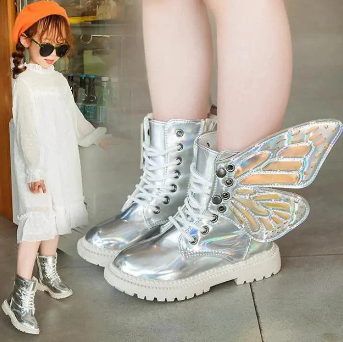 Kids winter shoes by MANDOTOS featuring insulated waterproof boots with cozy lining and durable soles for cold weather.