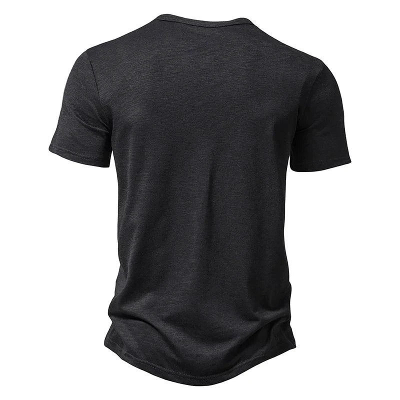 Mandotos King Billion men's knit top in breathable, lightweight fabric for spring and summer casual wear, shown in the image.