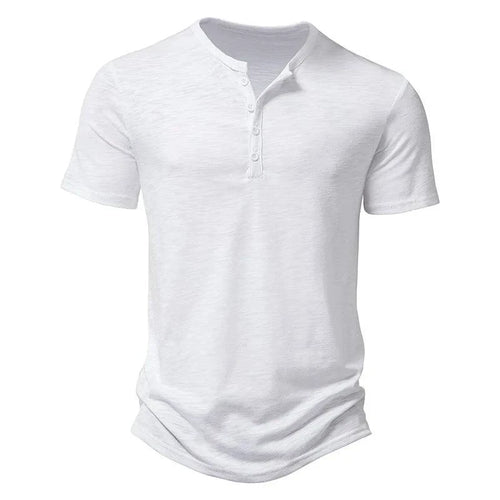 Mandotos King Billion men's knit top for spring and summer, breathable, lightweight casual wear, shown in a natural relaxed fit.