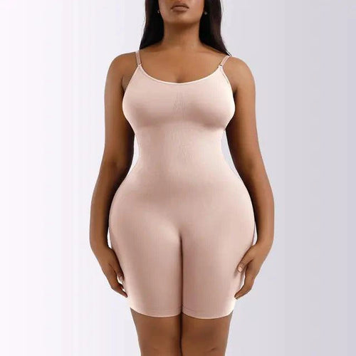 Mandotos ladies' curve-enhancing shaper bodysuit showcasing a sleek, form-fitting design for shaping and support.